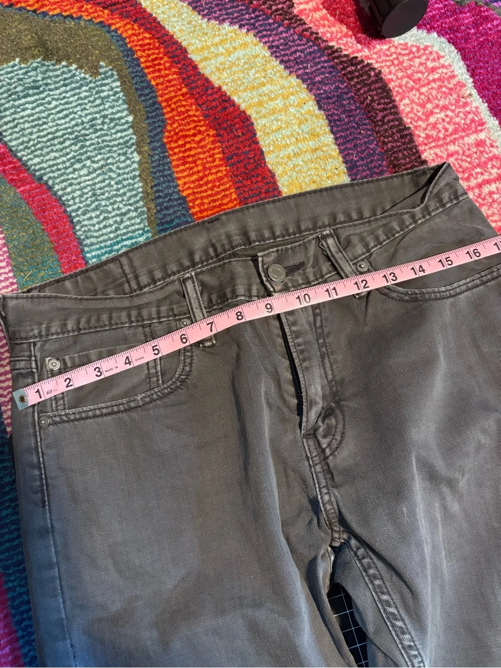 514 Levi’s Jean - Dark Gray Straight Leg Fit Sz 32x32